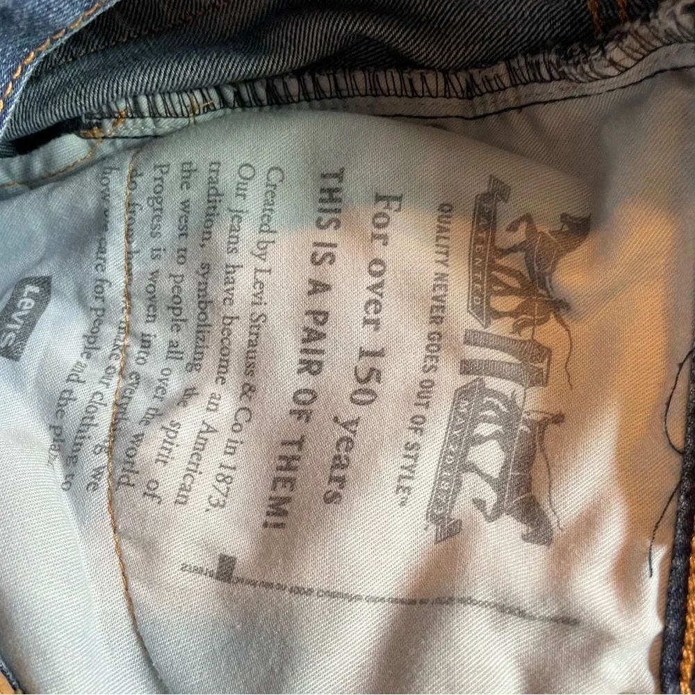 Levi's 550 Blue Denim Jeans Men’s Size 34 x 34